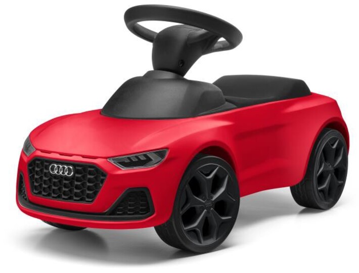 Audi Junior quattro lábbal hajtható kisautó, piros