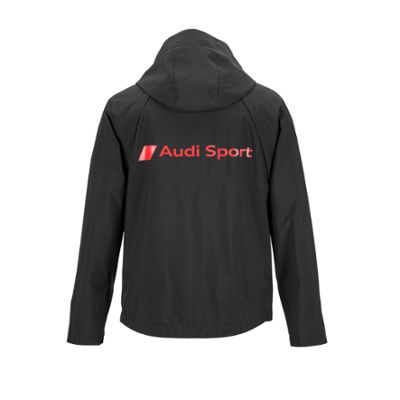 Audi Sport 2in1 férfi átmeneti dzseki, fekete