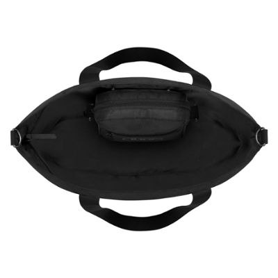 Audi összehajtható oldaltáska, fekete