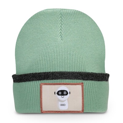 Audi ADUI gyermek kötött sapka, zöld