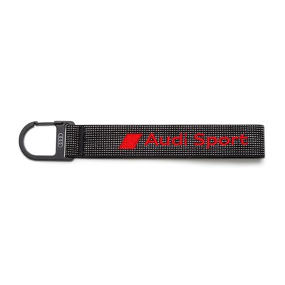 Audi Sport hurkos kulcstartó, fekete