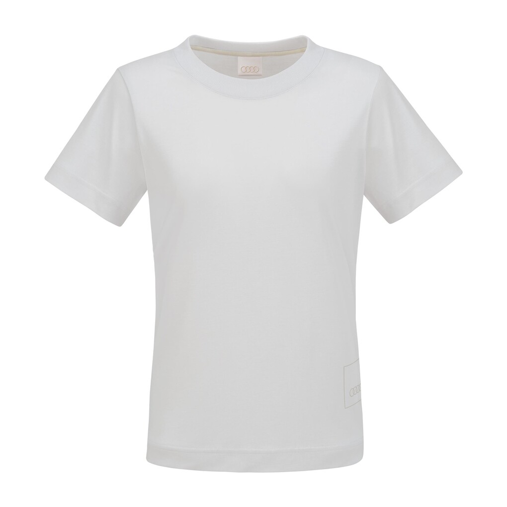 Audi női póló, világosszürke