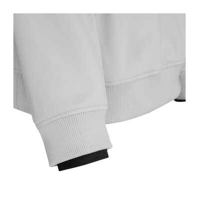 Audi uniszex softshell kapucnis felső, világosszürke