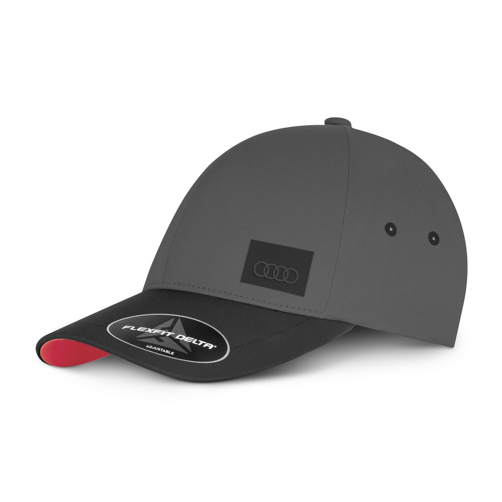 Audi baseballsapka, fekete/sötétszürke
