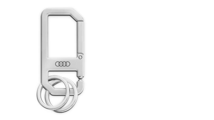 Audi fém kulcstartó