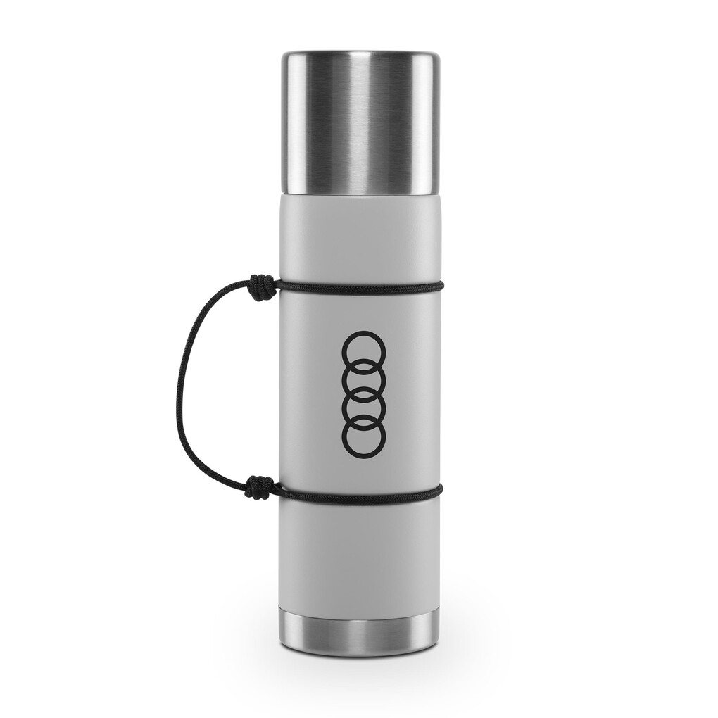 Audi termosz, világosszürke