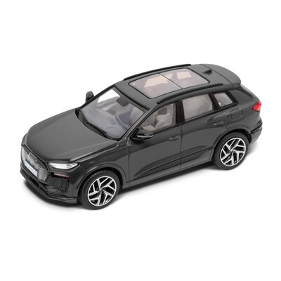 Audi Q6 e-tron modellautó, Magnet-szürke metál, 1:43 méretarány